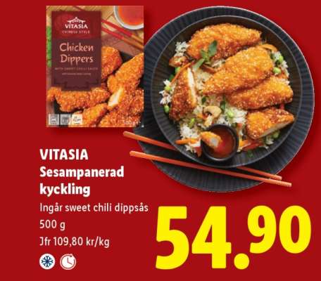 VITASIA Sesampanerad kyckling