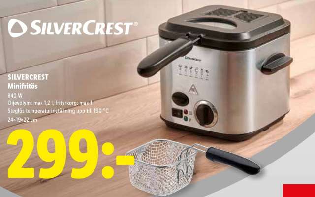 SILVERCREST Minifritös