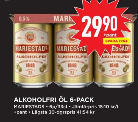 ALKOHOLFRI ÖL 6-PACK