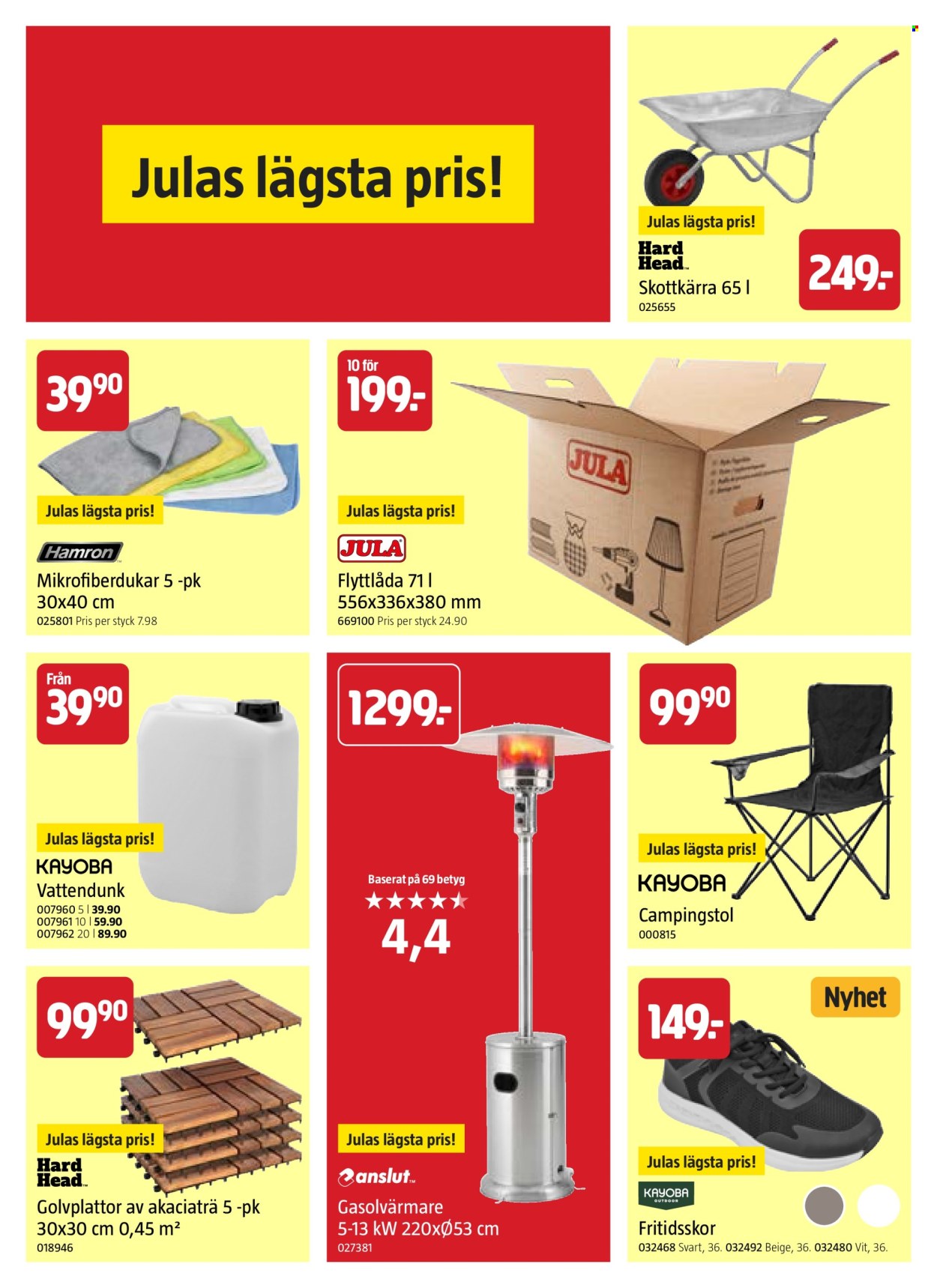 Jula reklamblad. Sida 8
