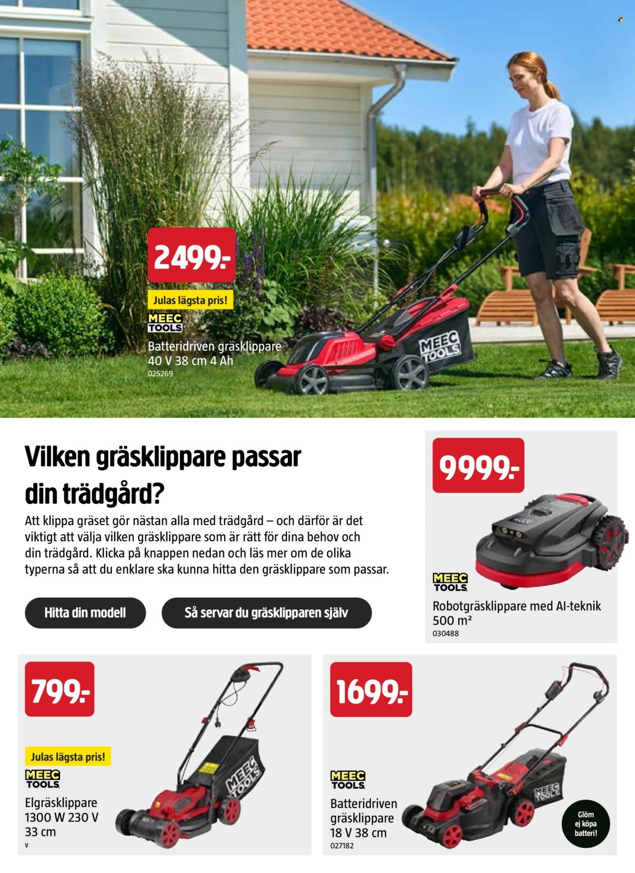 Jula reklamblad. Sida 22