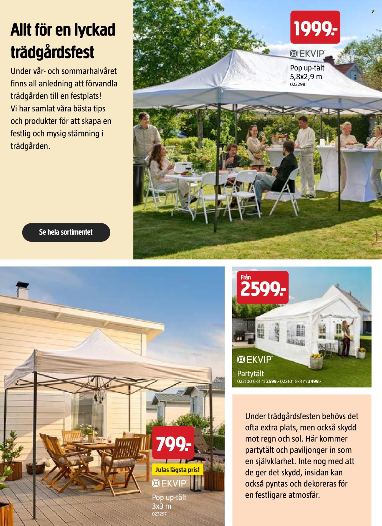 Jula reklamblad. Sida 36