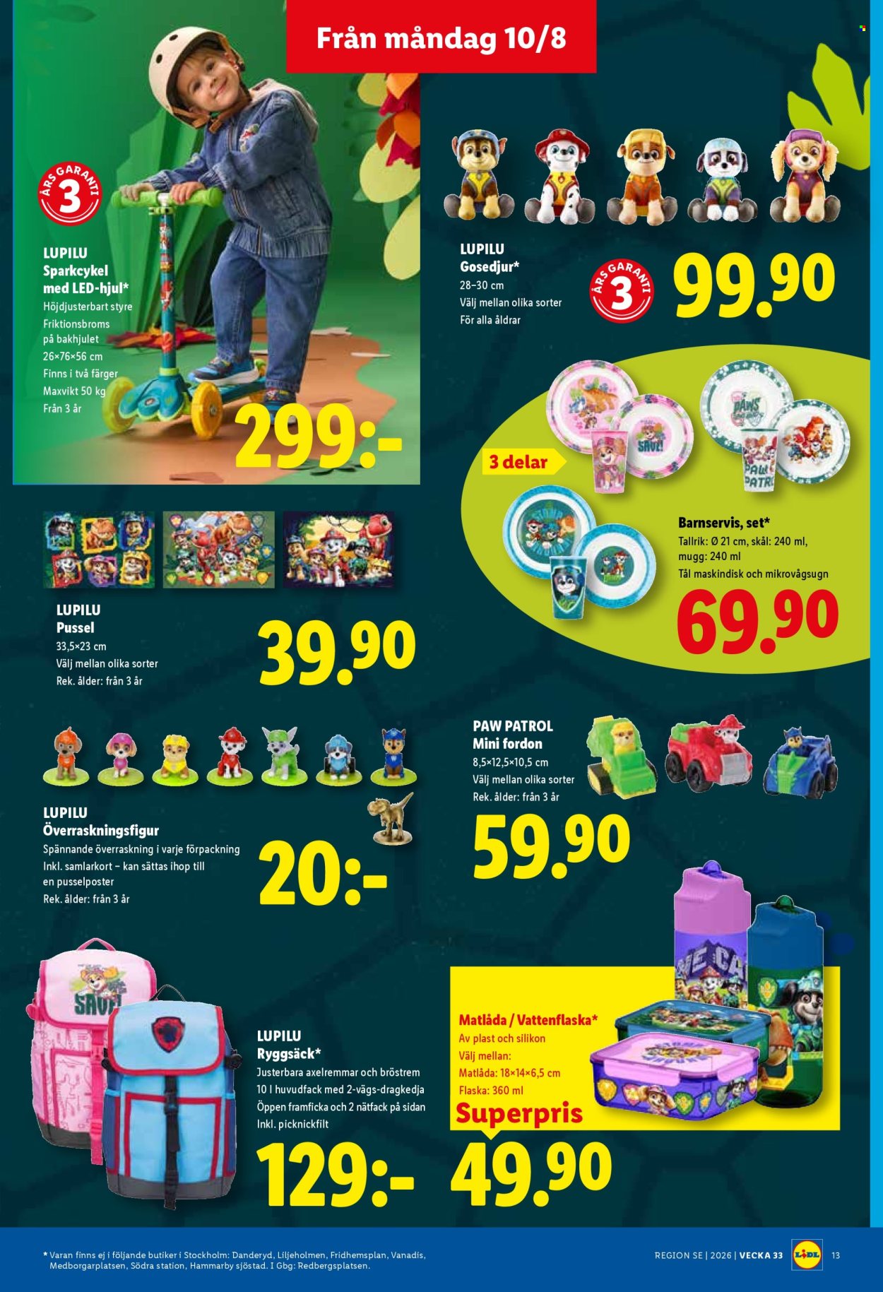 Lidl reklamblad - 10/8 2026 - 16/8 2026. Sida 15