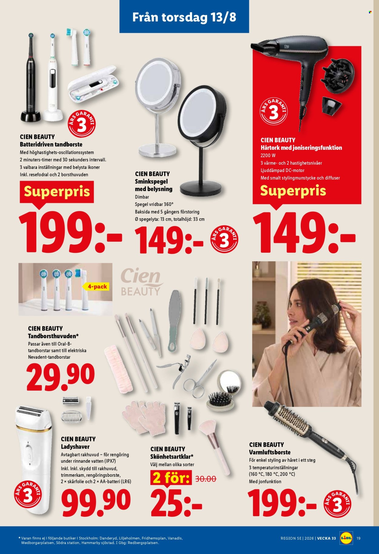 Lidl reklamblad - 10/8 2026 - 16/8 2026. Sida 22