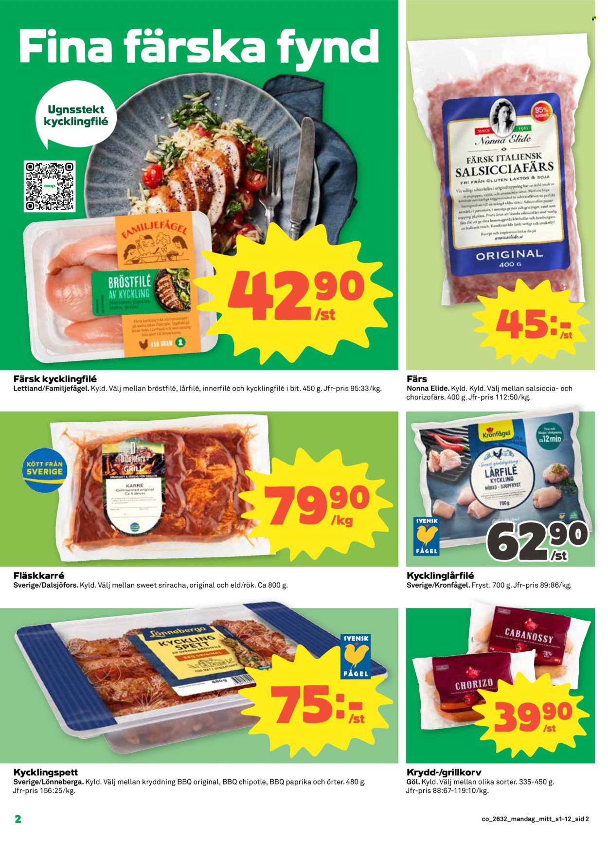 Coop reklamblad - 3/8 2026 - 9/8 2026. Sida 2