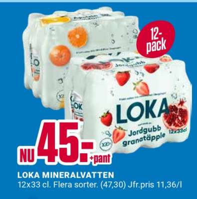 LOKA MINERALVATTEN