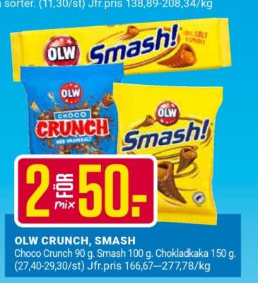 OLW Crunch, Smash