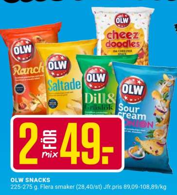 OLW snacks