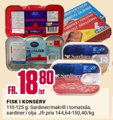 Fisk i konserv