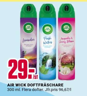 AIR WICK DOFTFRÄSCHARE