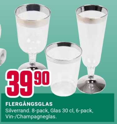 FLERGÅNGSGLAS