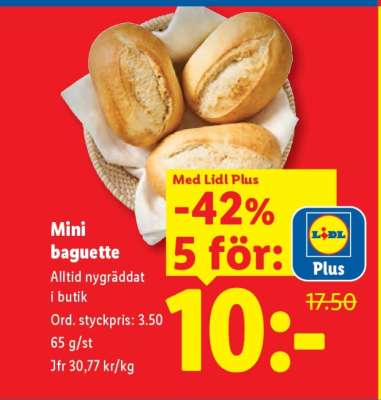 Mini baguette