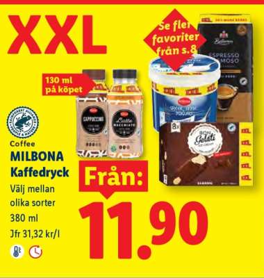MILBONA Kaffedryck