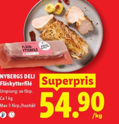 Nybergs Deli fläskytterfilé