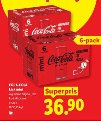 Coca-Cola Läsk mini