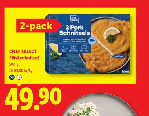 Chef Select Fläskschnitzel