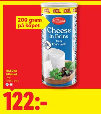 MILBONA Salladsost