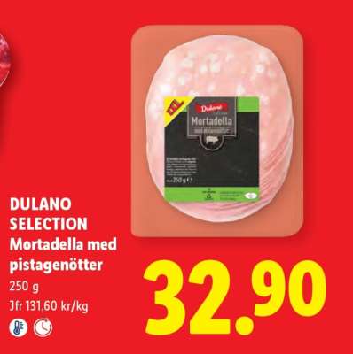 Dulano Selection Mortadella med pistagenötter