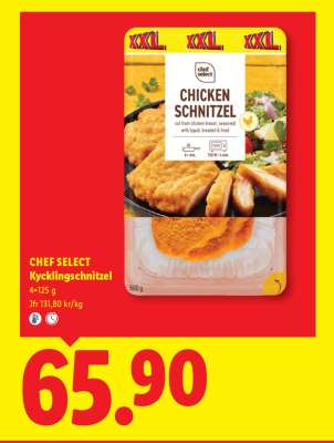 CHEF SELECT Kycklingschnitzel