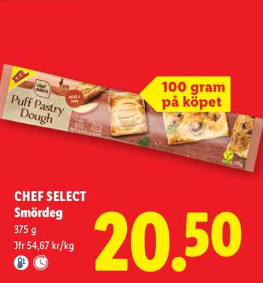 Chef Select Smördeg