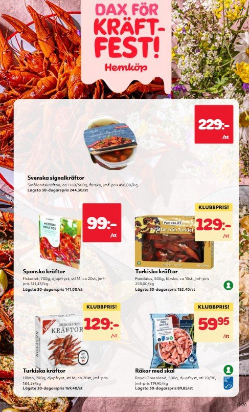 Hemköp reklamblad - 3/8 2026 - 9/8 2026. Sida 12