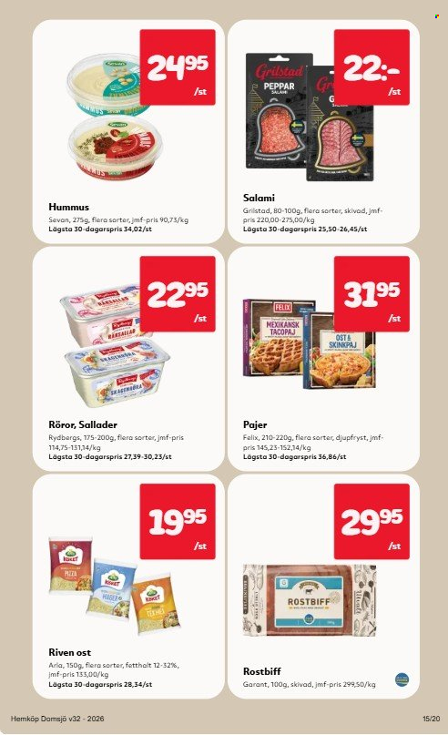 Hemköp reklamblad - 3/8 2026 - 9/8 2026. Sida 15
