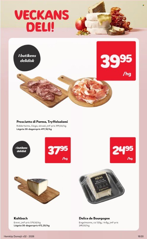 Hemköp reklamblad - 3/8 2026 - 9/8 2026. Sida 18