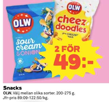 OLW snacks