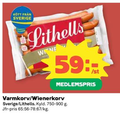 Varmkorv, Wienerkorv
