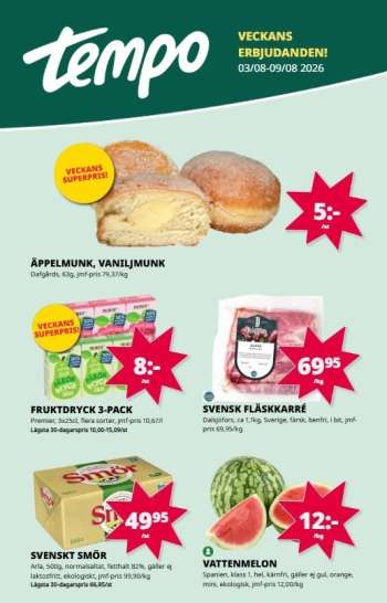 Tempo reklamblad - 3/8 2026 - 9/8 2026.