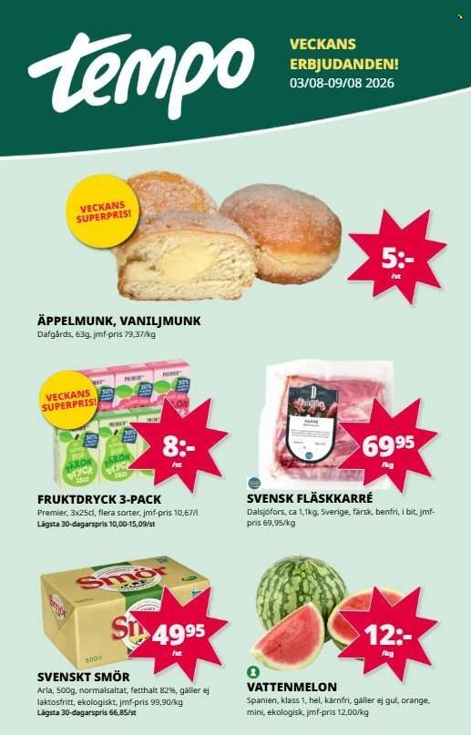 Tempo reklamblad - 3/8 2026 - 9/8 2026.