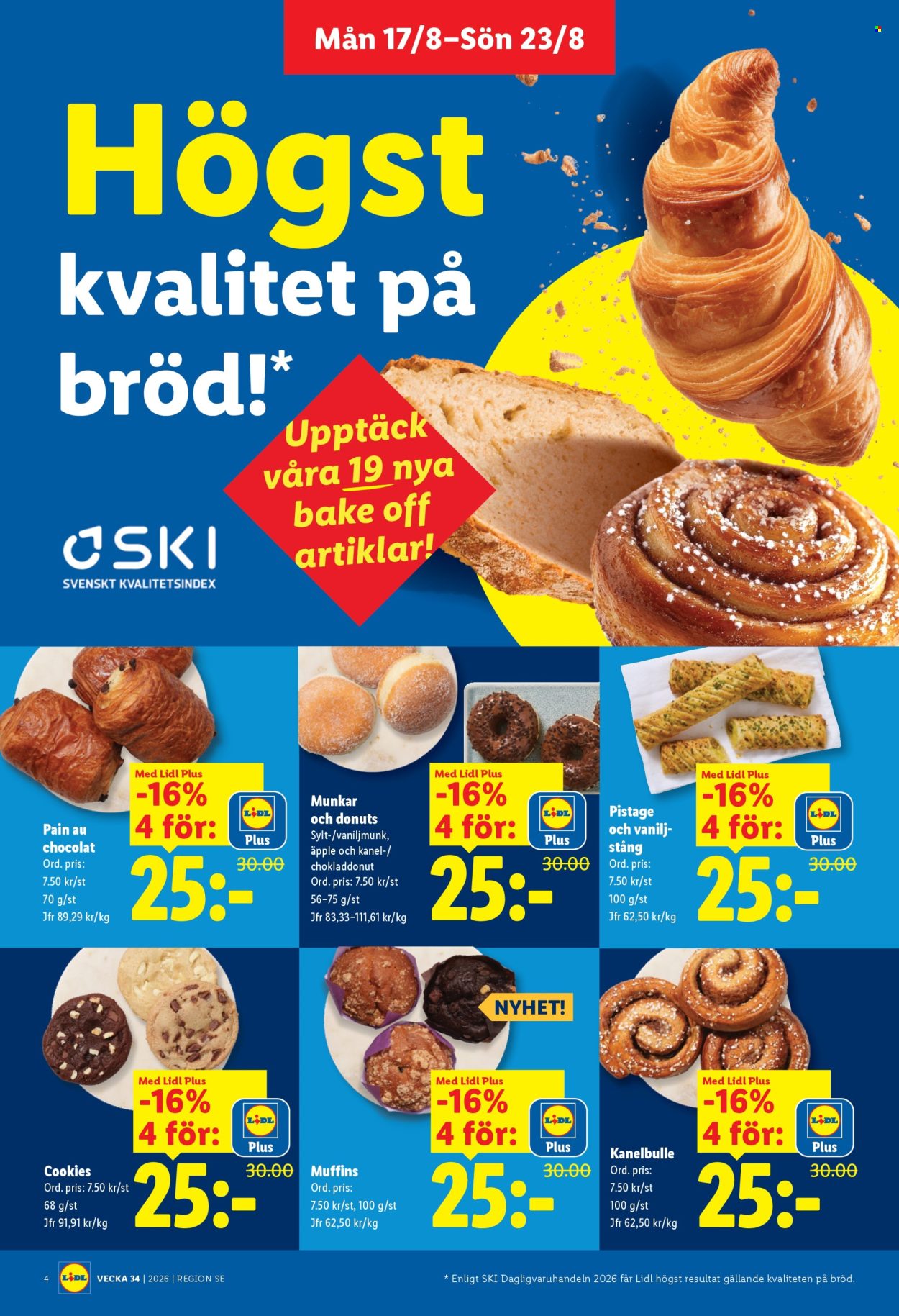 Lidl reklamblad - 17/8 2026 - 23/8 2026. Sida 4