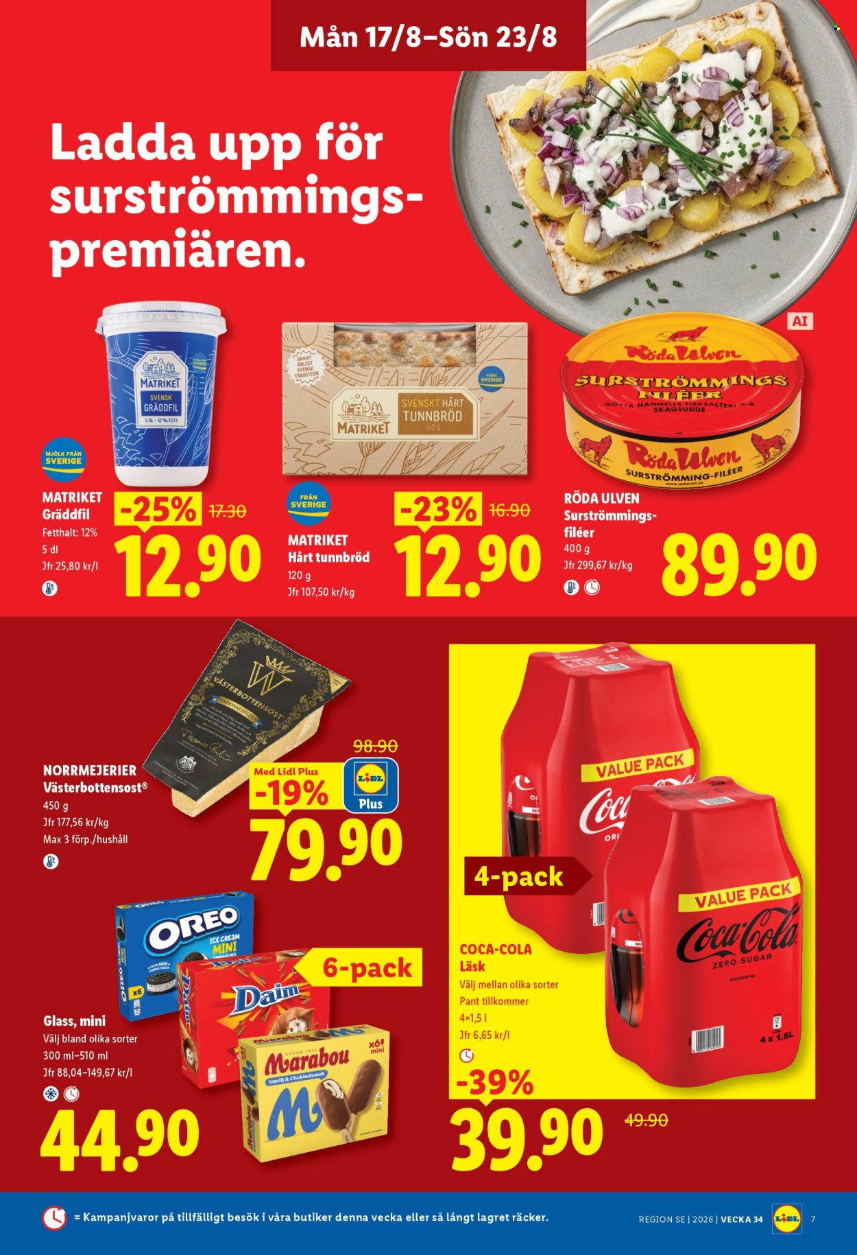 Lidl reklamblad - 17/8 2026 - 23/8 2026. Sida 7