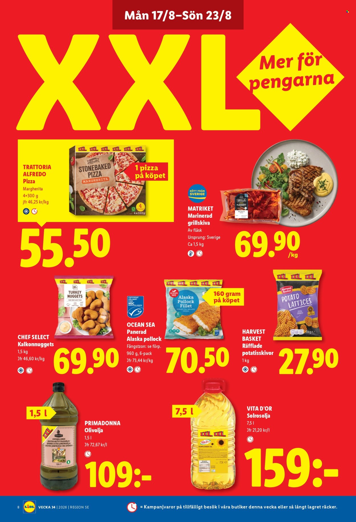 Lidl reklamblad - 17/8 2026 - 23/8 2026. Sida 9