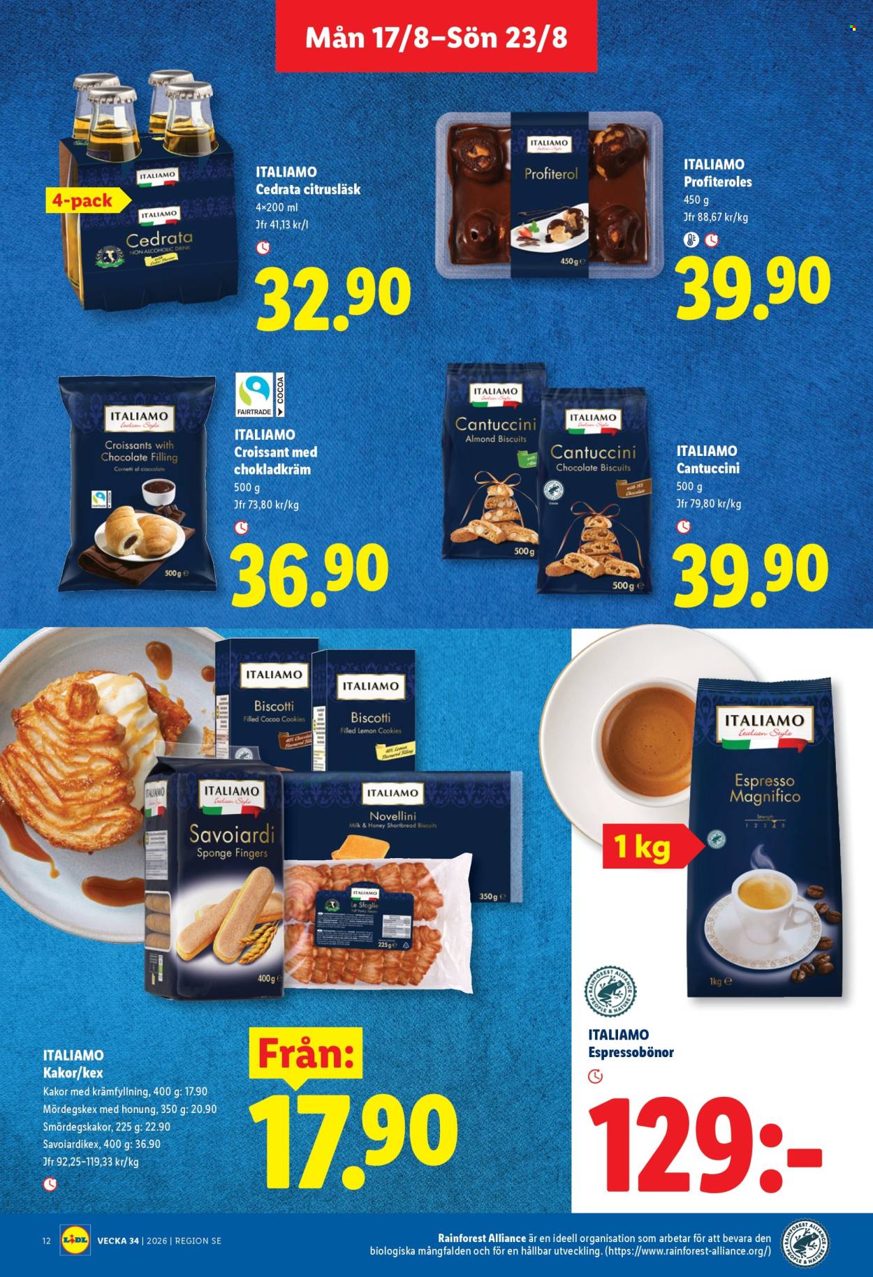 Lidl reklamblad - 17/8 2026 - 23/8 2026. Sida 14