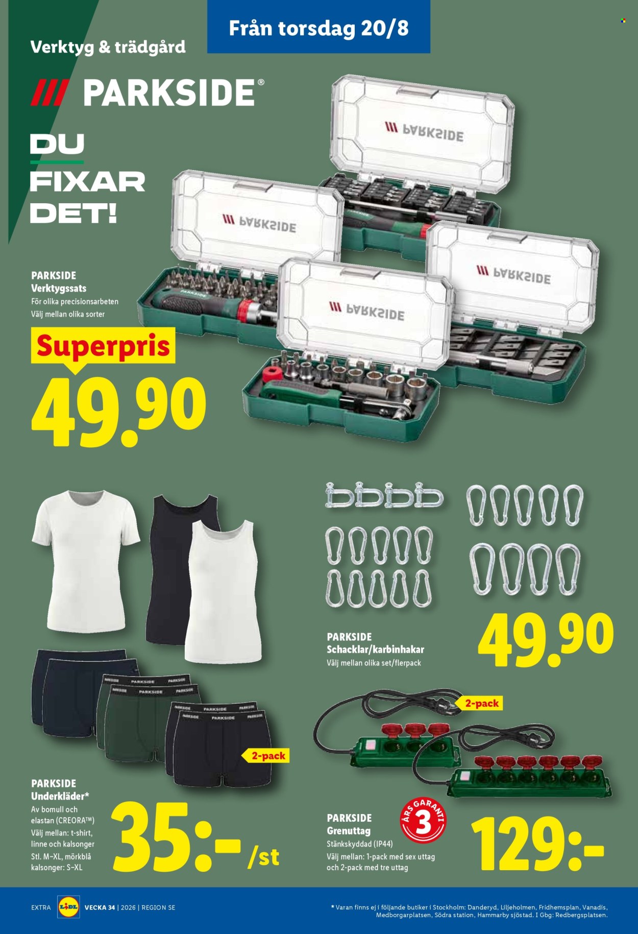 Lidl reklamblad - 17/8 2026 - 23/8 2026. Sida 24