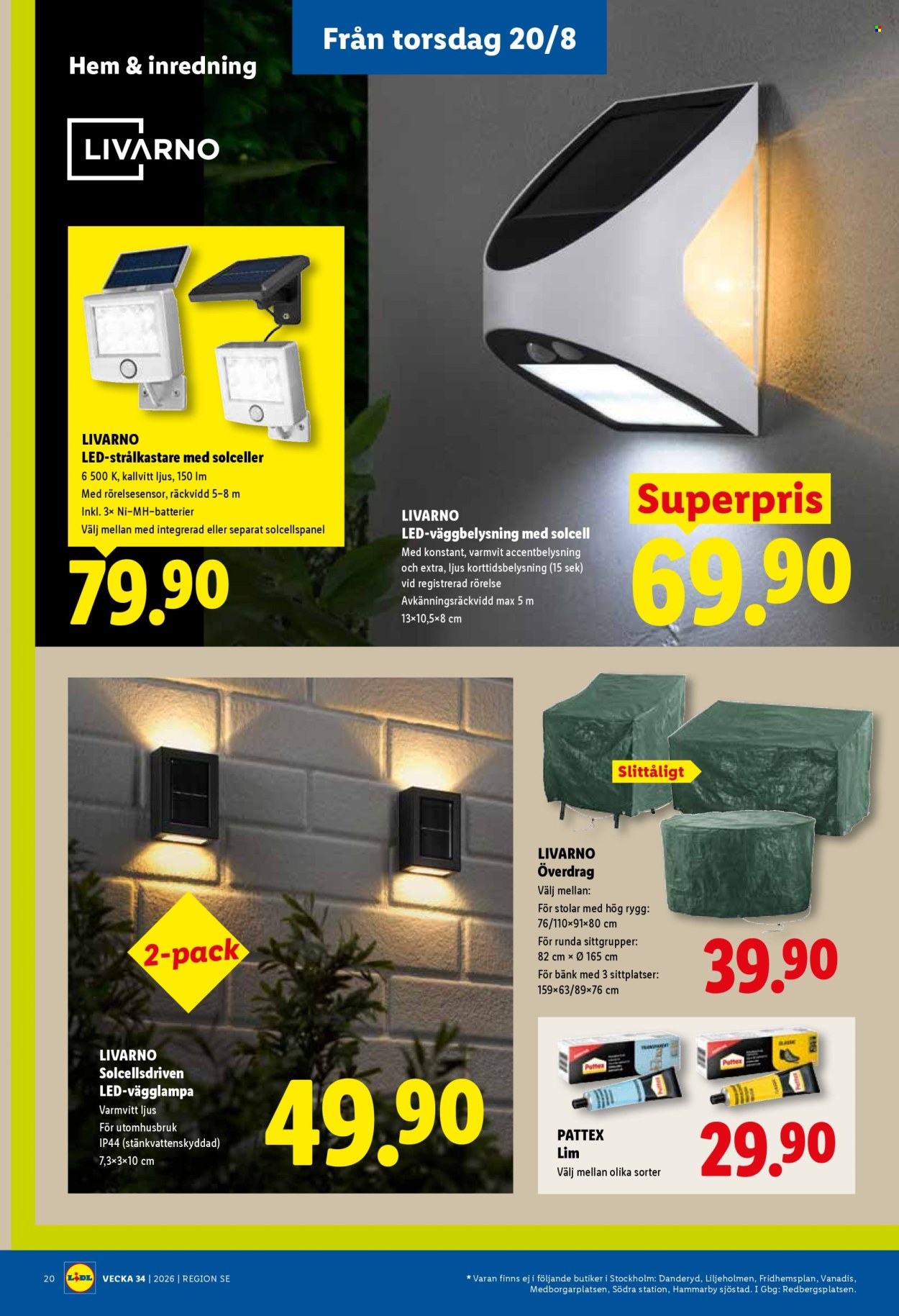 Lidl reklamblad - 17/8 2026 - 23/8 2026. Sida 25