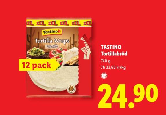 TASTINO Tortillabröd