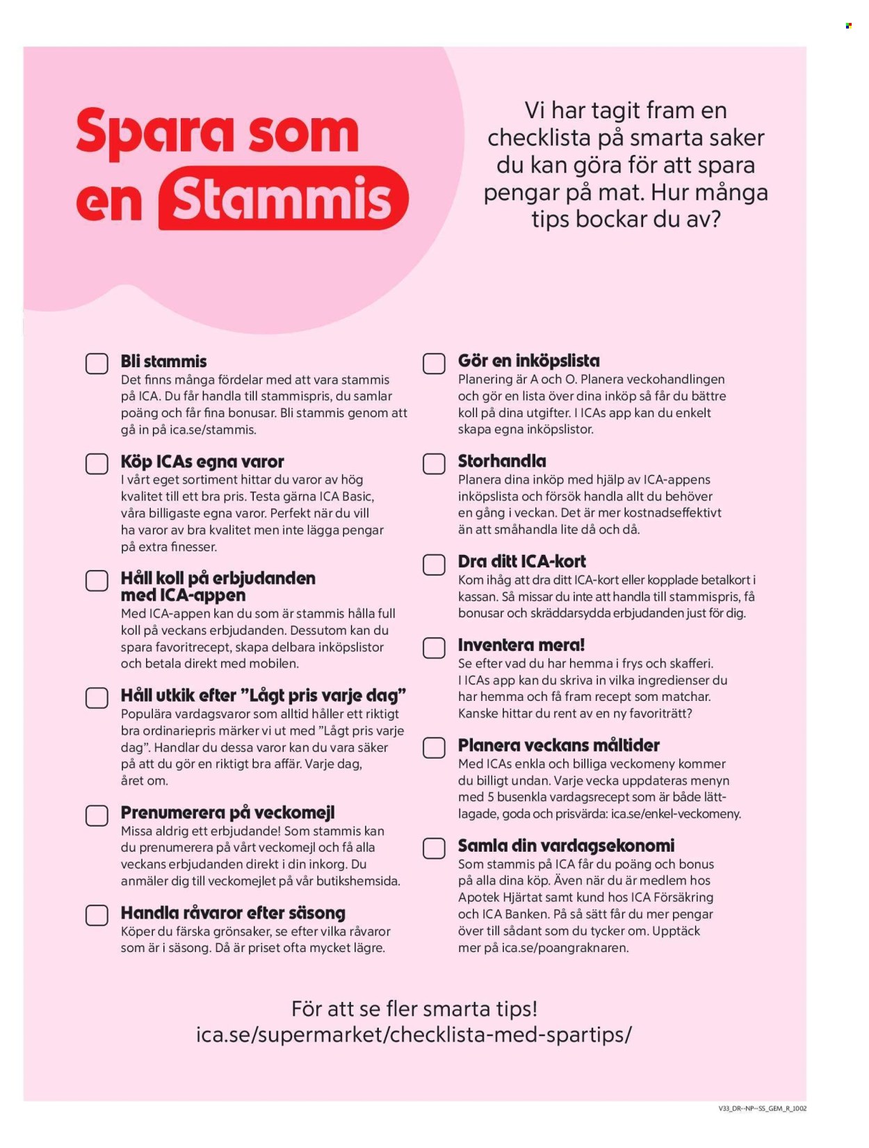 ICA reklamblad - 10/8 2026 - 16/8 2026. Sida 7