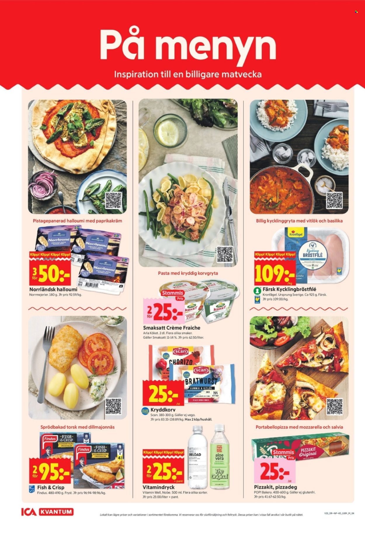ICA reklamblad - 10/8 2026 - 16/8 2026. Sida 4