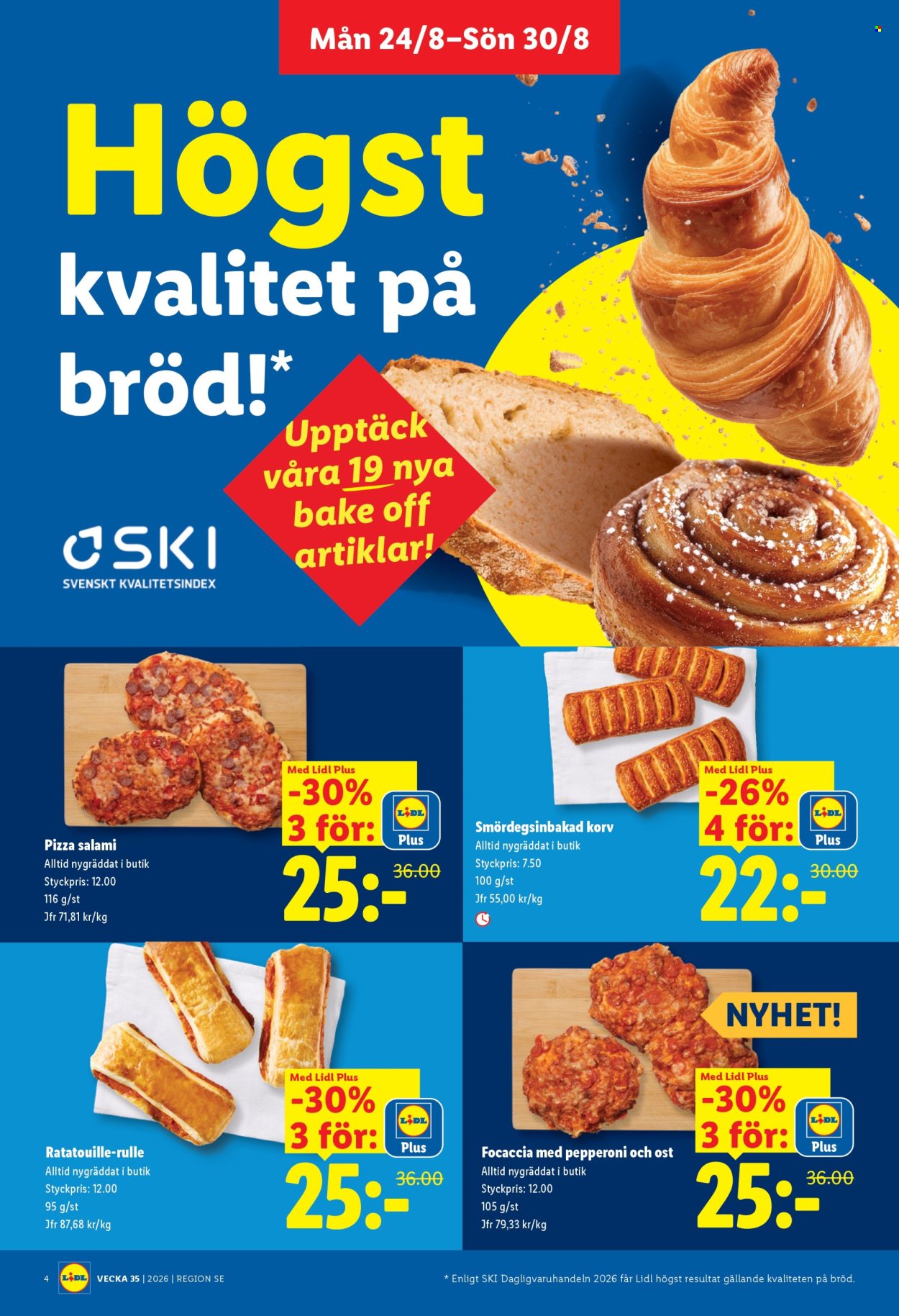 Lidl reklamblad - 24/8 2026 - 30/8 2026. Sida 4