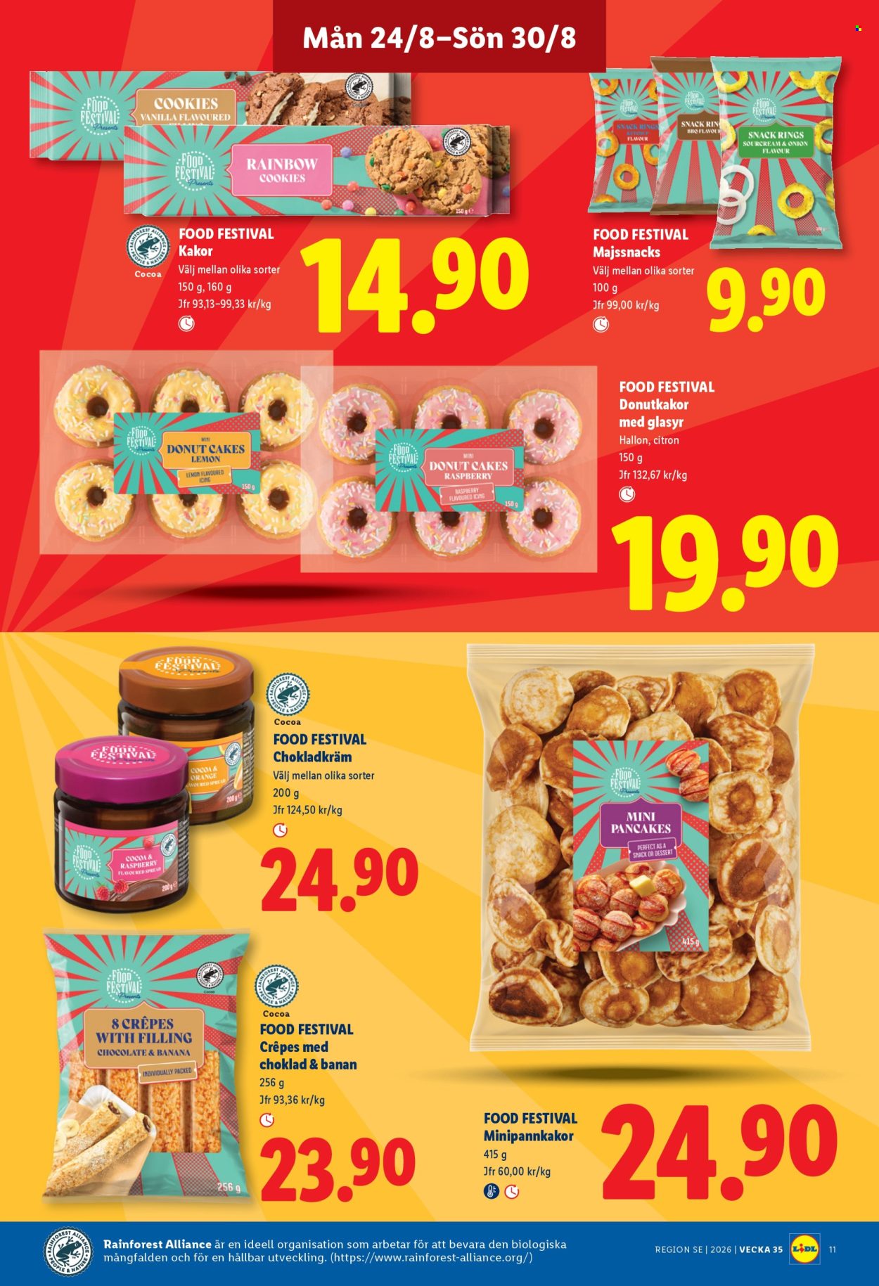 Lidl reklamblad - 24/8 2026 - 30/8 2026. Sida 11