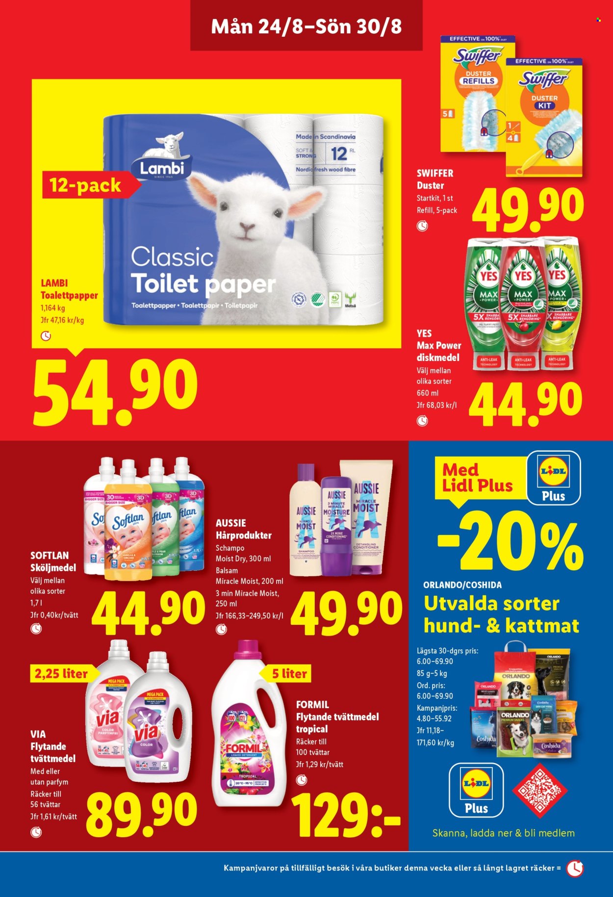 Lidl reklamblad - 24/8 2026 - 30/8 2026. Sida 12