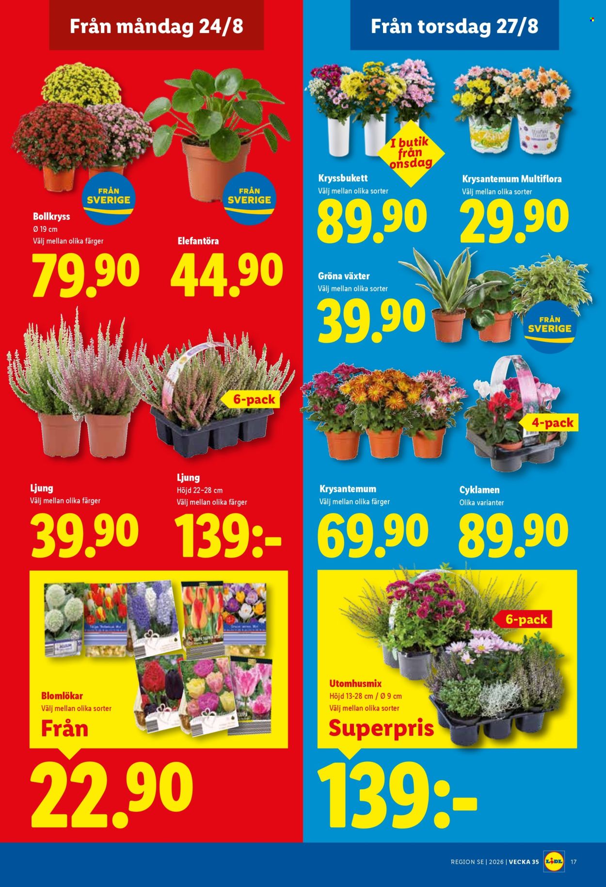 Lidl reklamblad - 24/8 2026 - 30/8 2026. Sida 19