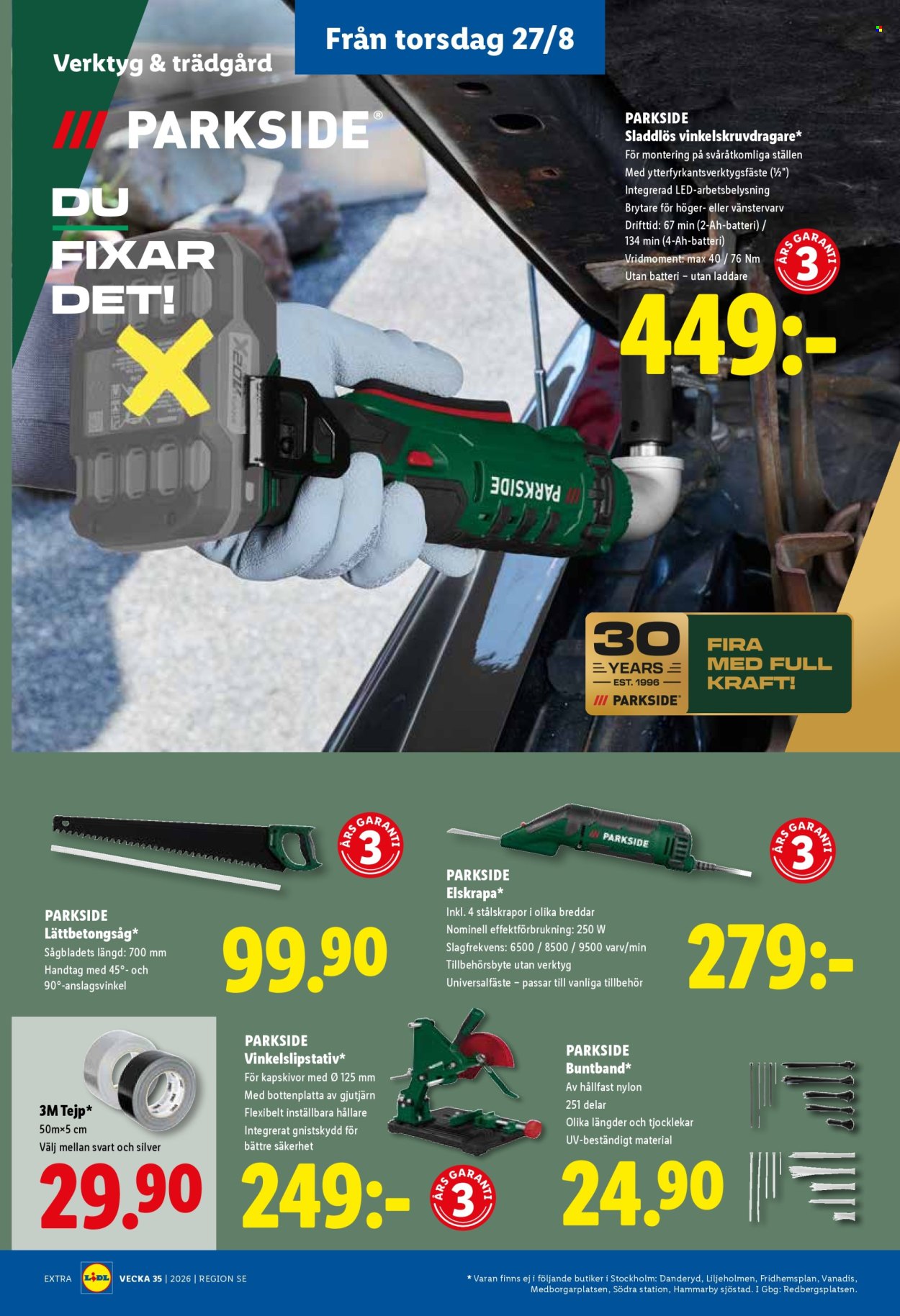 Lidl reklamblad - 24/8 2026 - 30/8 2026. Sida 24