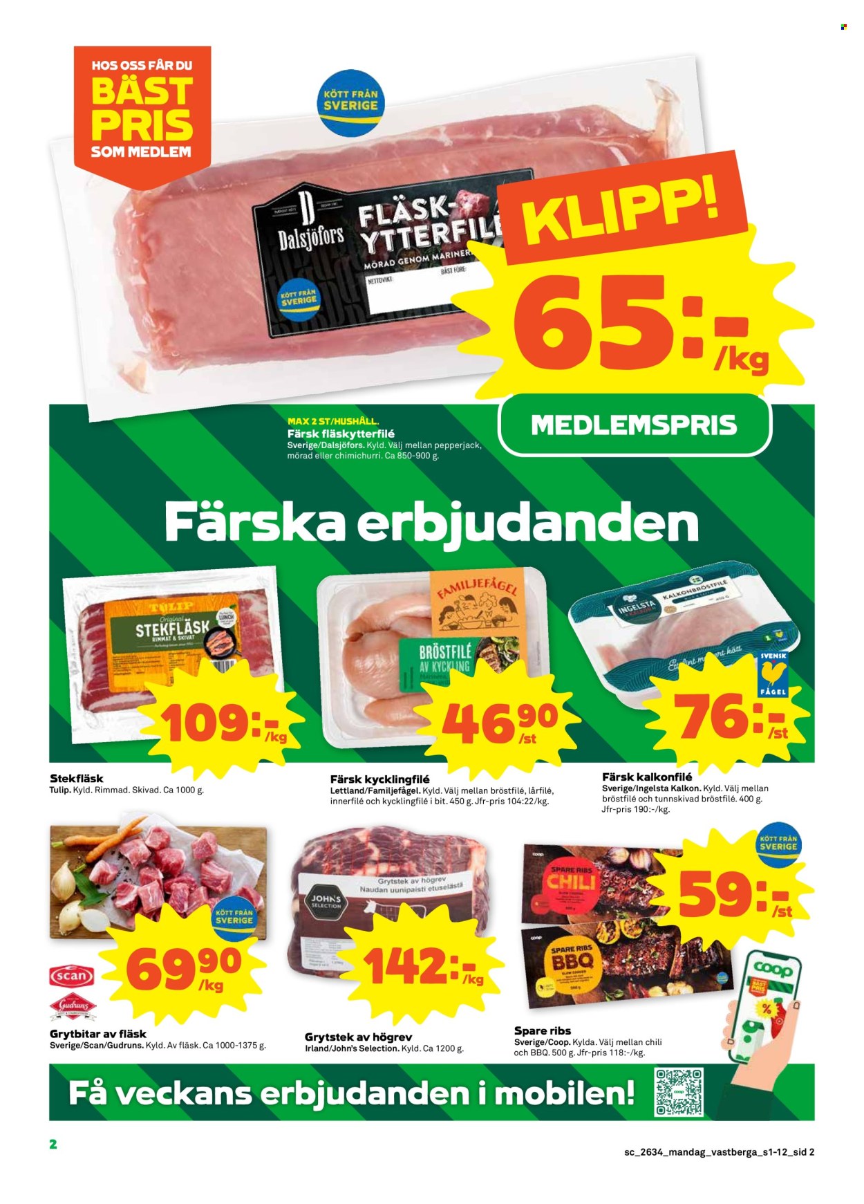 Stora Coop reklamblad - 17/8 2026 - 23/8 2026. Sida 2