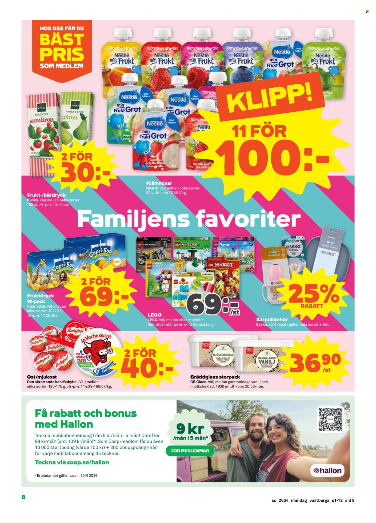 Stora Coop reklamblad - 17/8 2026 - 23/8 2026. Sida 8