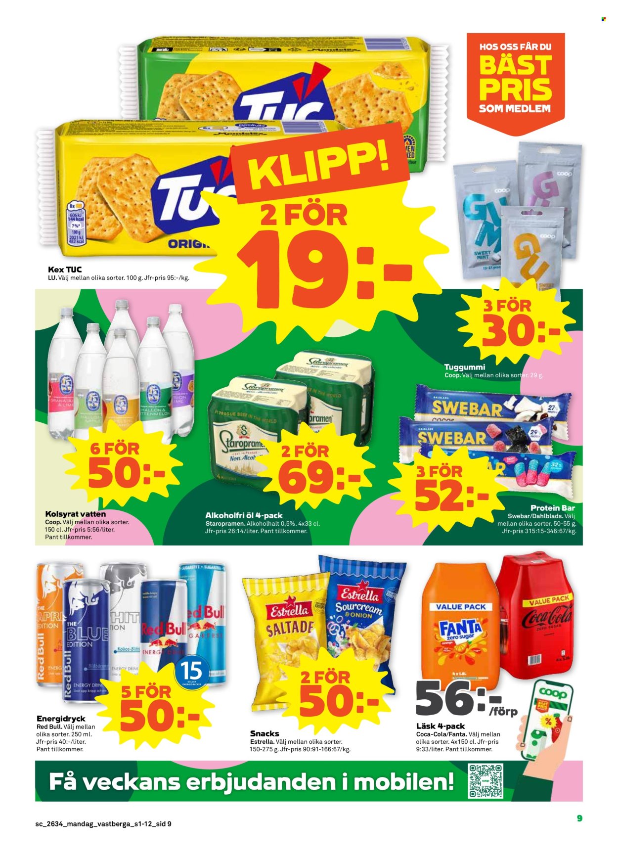 Stora Coop reklamblad - 17/8 2026 - 23/8 2026. Sida 9