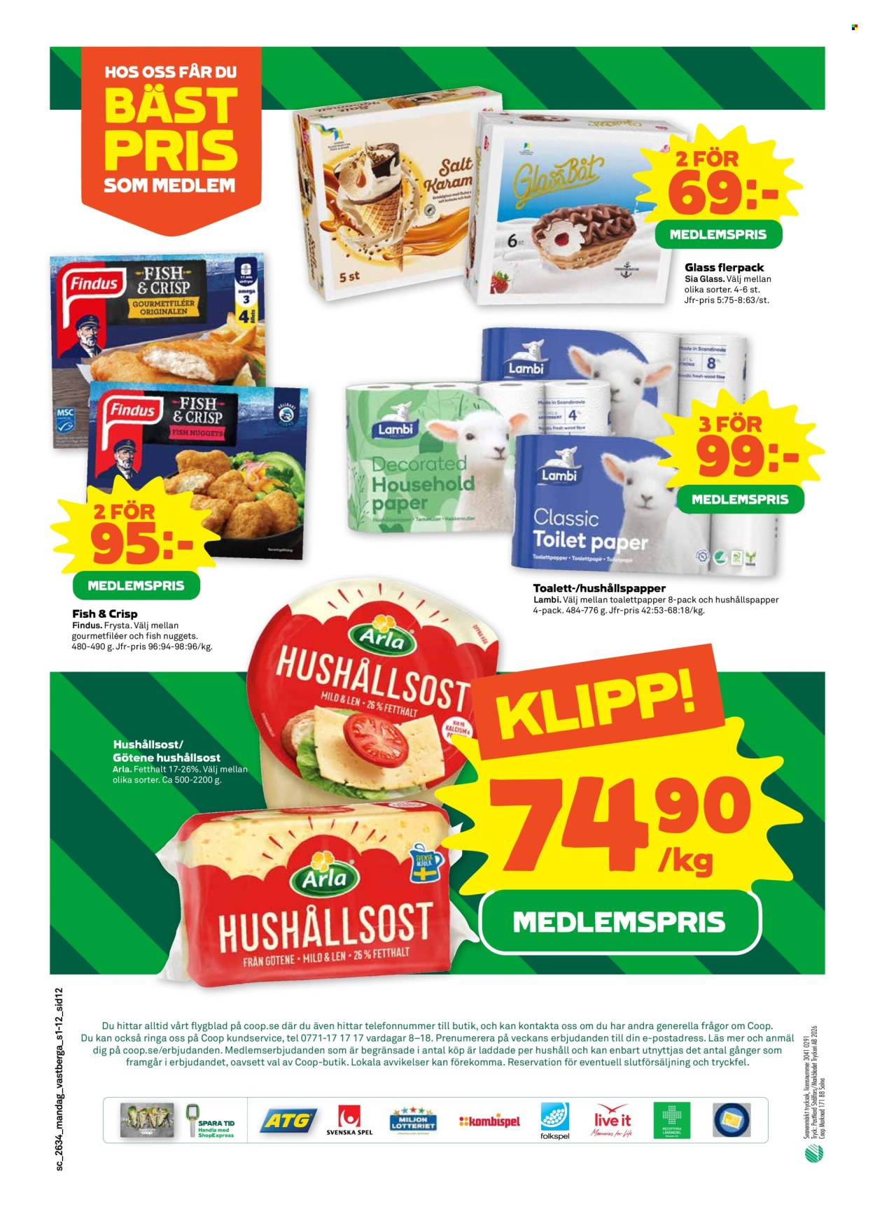 Stora Coop reklamblad - 17/8 2026 - 23/8 2026. Sida 12