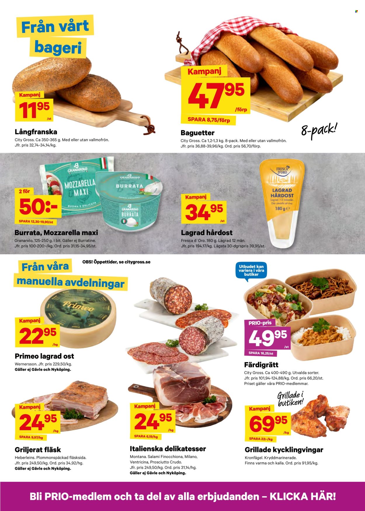 City Gross reklamblad - 17/8 2026 - 23/8 2026. Sida 6